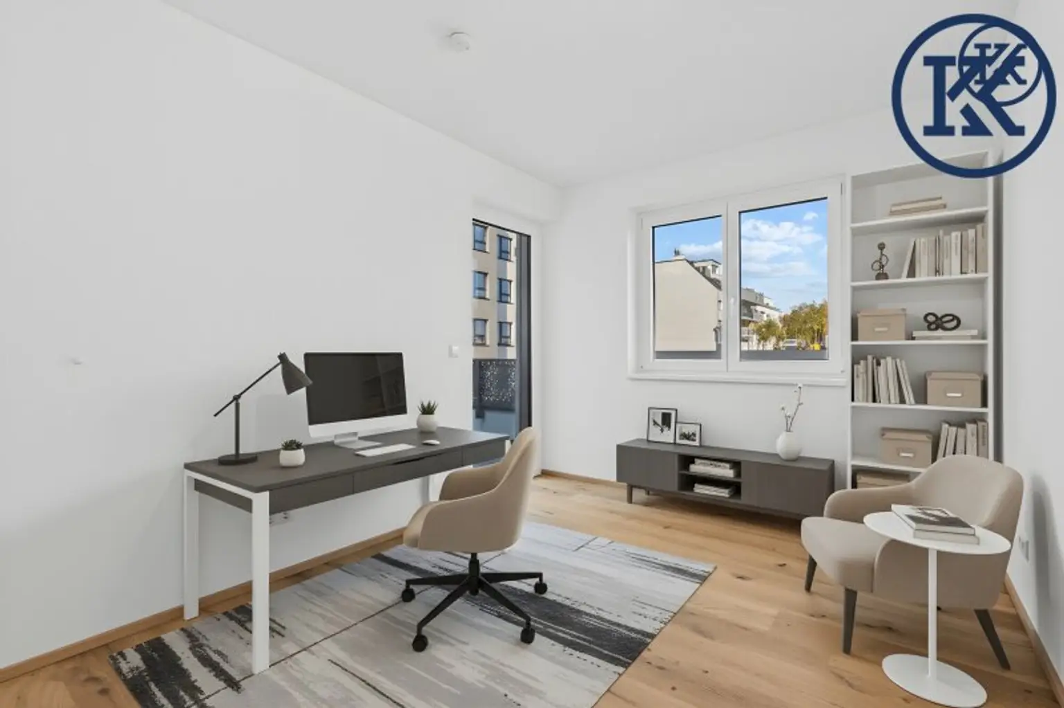 Schlafzimmer Staged