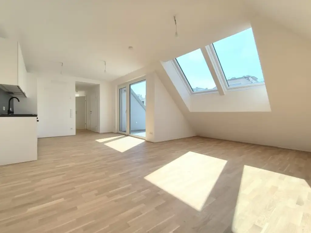 MODERN LIVING – Exklusive Dachgeschosswohnung mit Süd-Terrasse - Erstbezug auf Eigengrund - KÜCHE INKLUSIVE