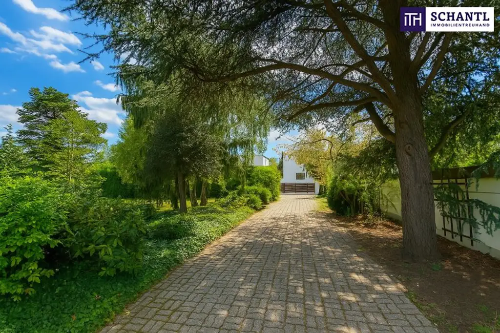 Traumhafter Bungalow mit Indoor-Pool, Weinkeller & großem Garten auf Eigengrund