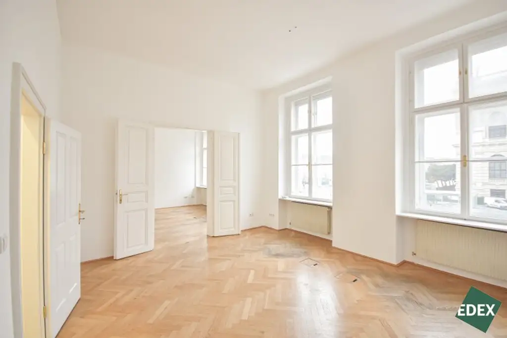 4 Zimmer-Altbaubüro beim Museumsquartier