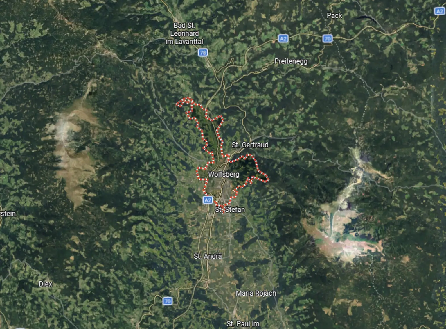 Fachmarktzentrum nahe Wolfsberg