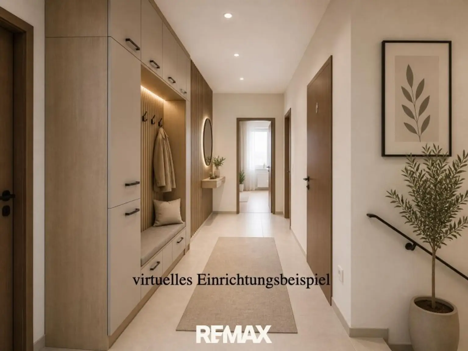 Vorzimmer OG_virtuelles Einrichtungsbeispiel