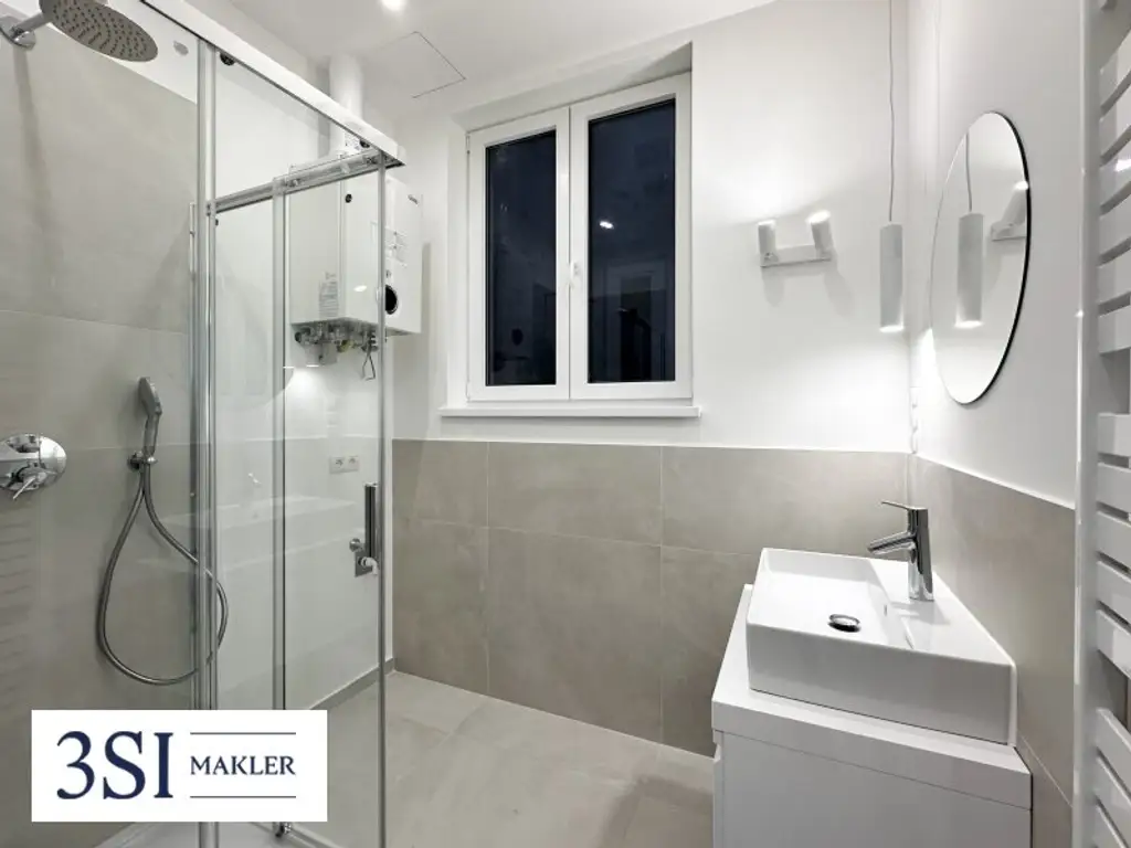 Sanierte 2-Zimmer-Stilaltbauwohnung mit Top-Anbindung