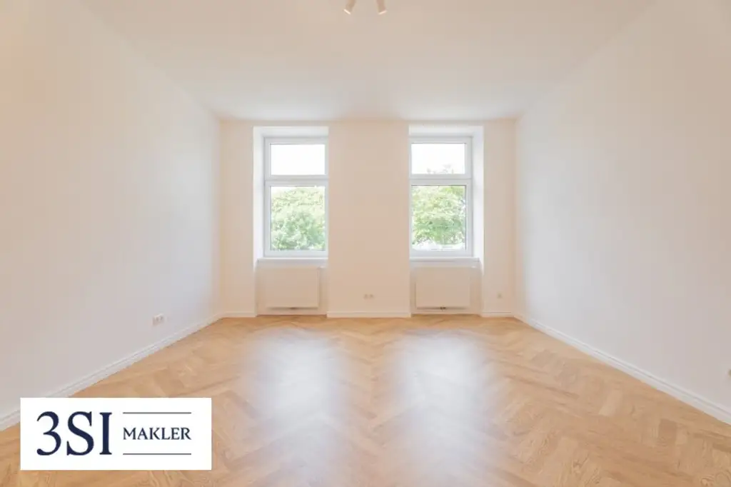Erstbezug in ruhiger Lage – hochwertige Altbau-Garçonniere am Laubepark
