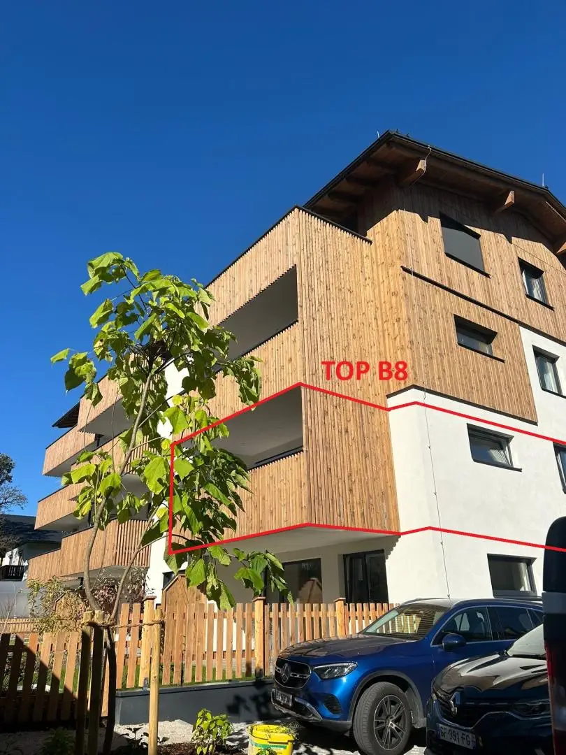Die Wohnung B8 von aussen
