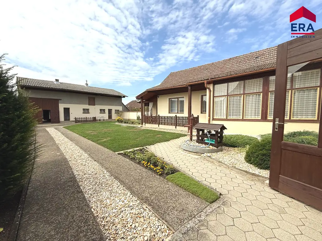 Charmantes Bauernhaus mit großem Grundstück in 2276 Katzelsdorf Exklusiv bei ERA Immobilien Wölfl