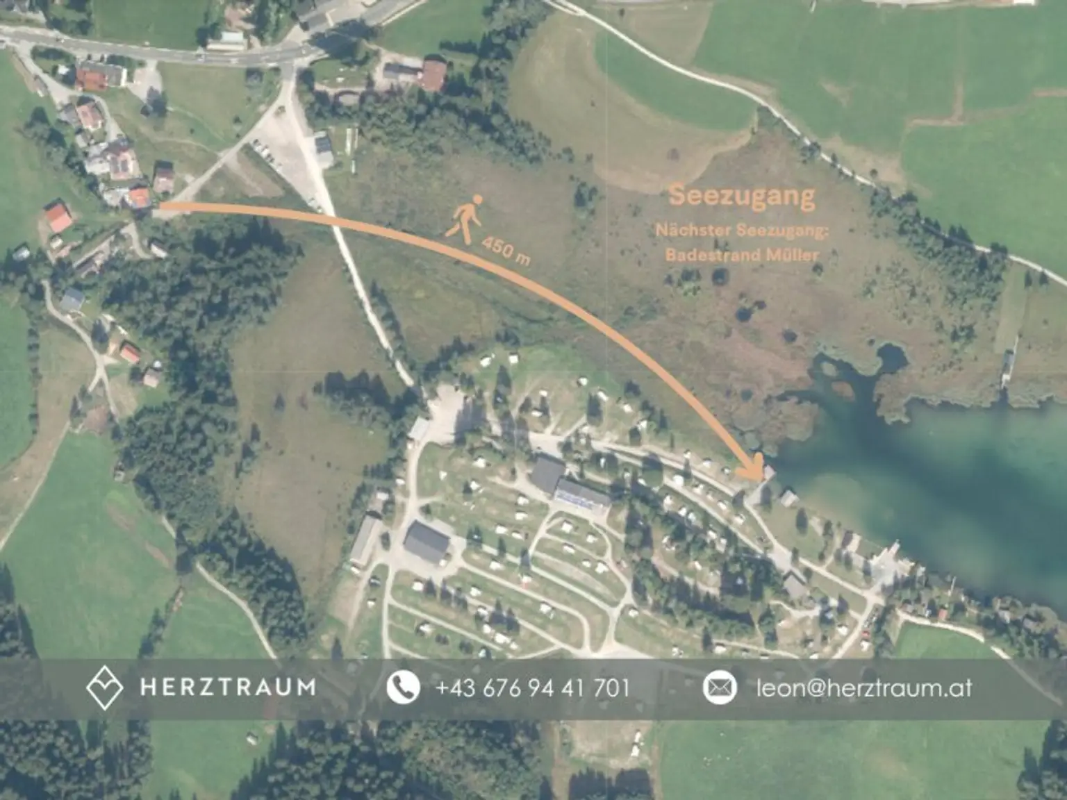 Exklusive Haushälfte mit See- und Bergblick || 4 Zimmer, Balkon, Terrasse || Toplage Oberdorf ||