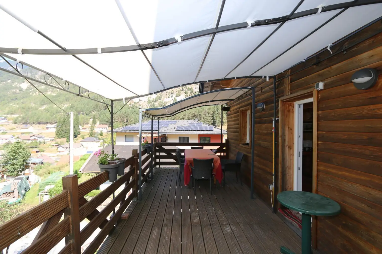 Terrasse Richtung Norden