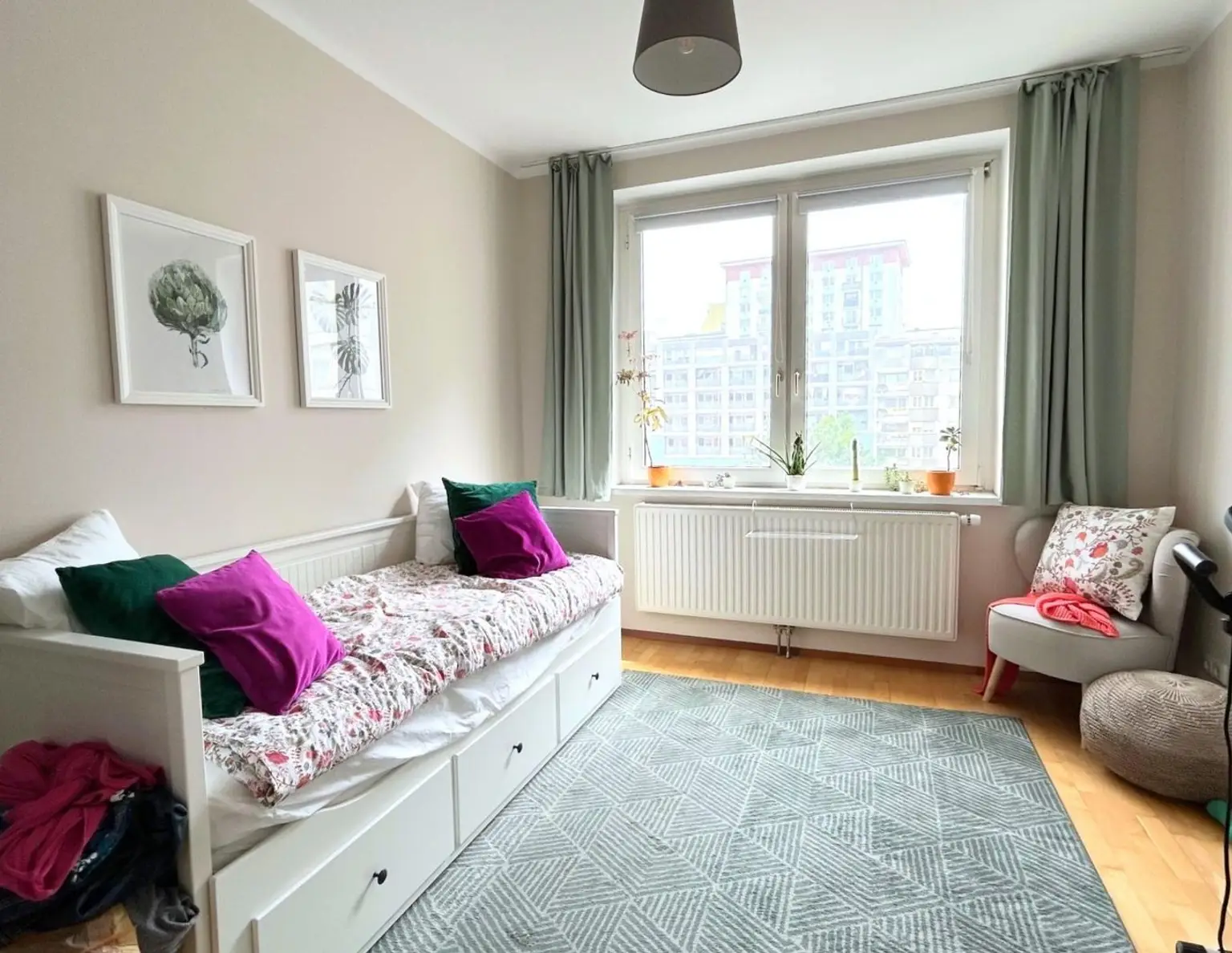 Linz/Stadt: Mietwohnung ca. 81,4 m² Wfl + BALKON in der Schubertstraße (WG-geeignet)