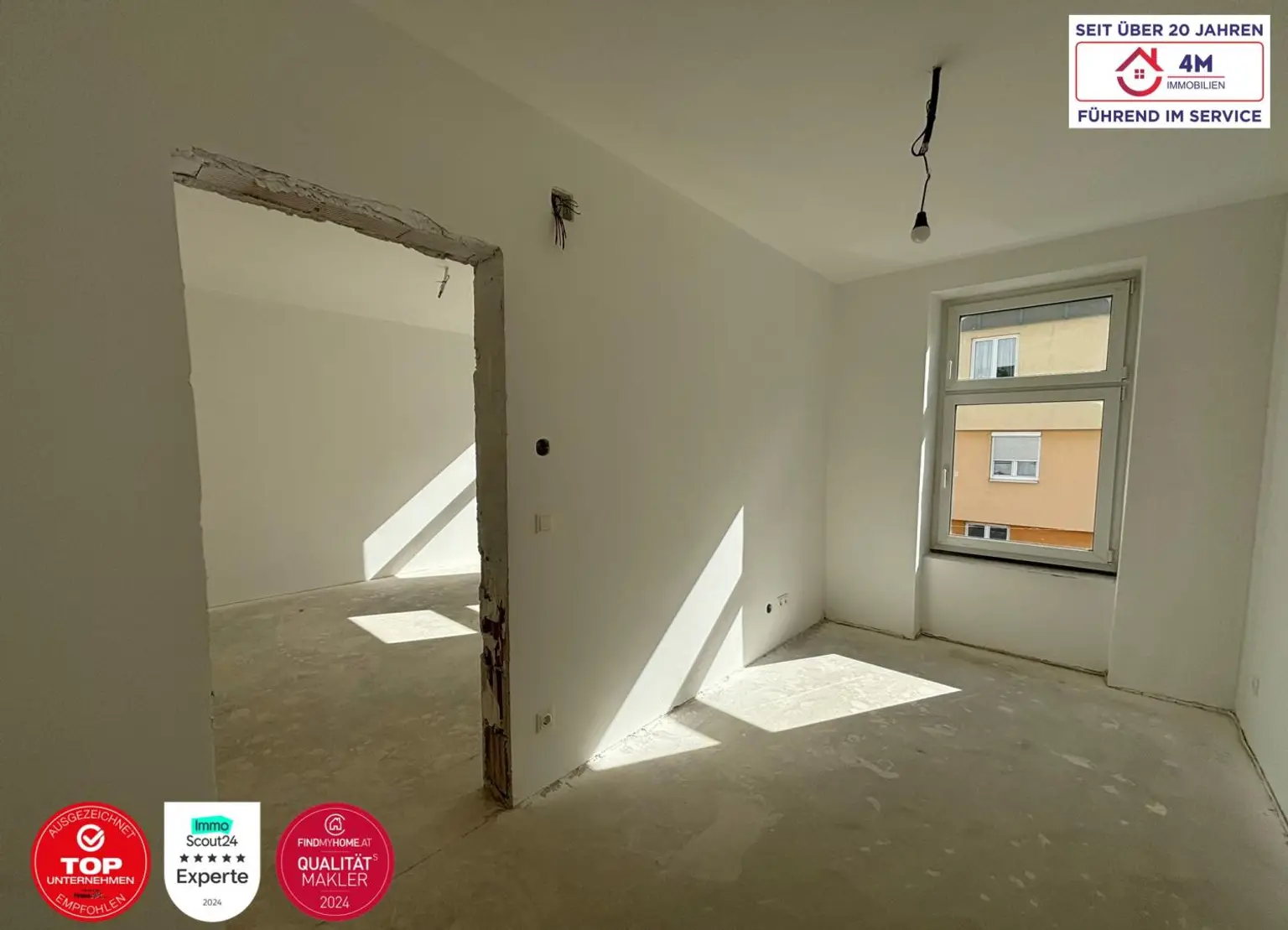 Neuwertig & stilvoll: 2-Zimmer-Erstbezug mit 39,5 m²