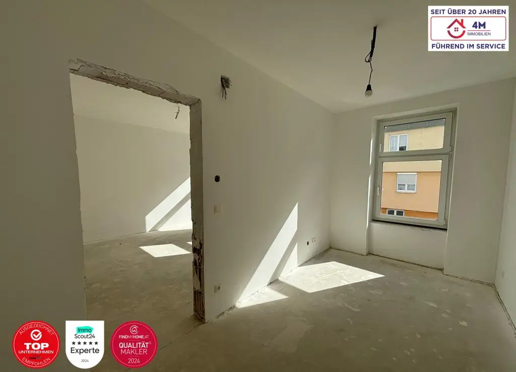 Neuwertig & stilvoll: 2-Zimmer-Erstbezug mit 39,5 m²
