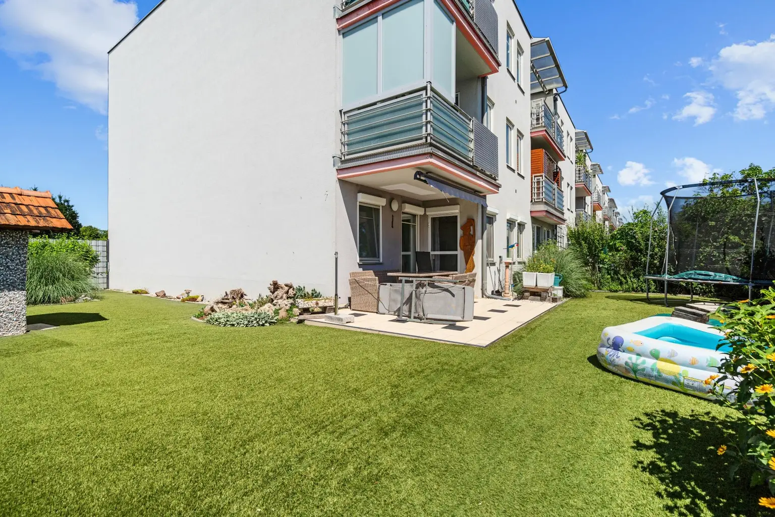 "Wohnoase mit Garten & Garage – 3-Zimmer-Traum bei Badeteich Hirschstetten"