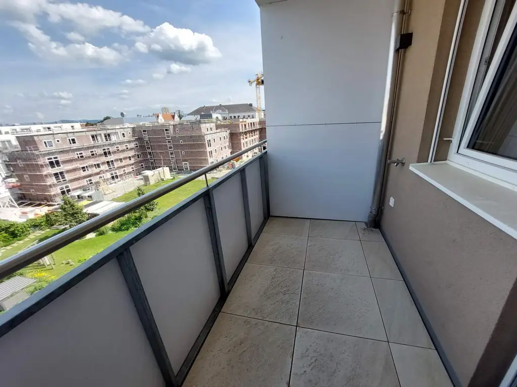 Neubauwohnung mit 3 Zimmern, Terrasse und Loggia 
- im Zentrum von St. Pölten