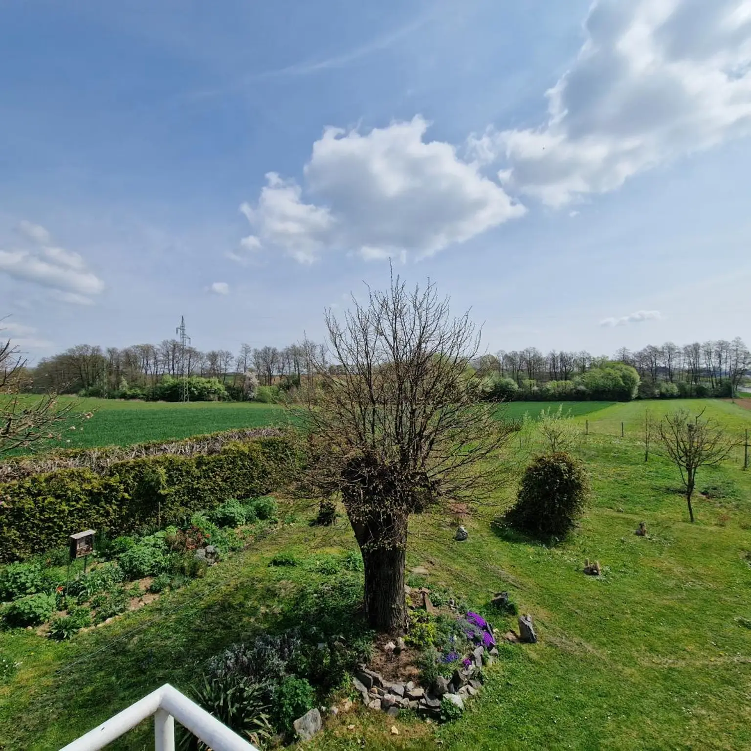 andere Ansicht vom Balkon