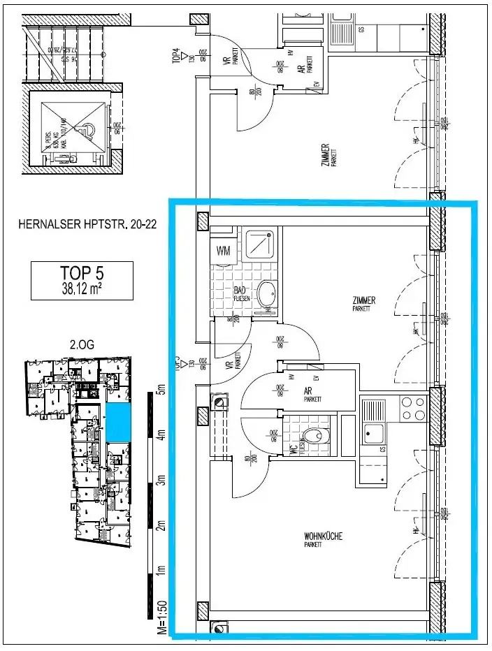 Stilvoll leben in zentraler Lage – Ihr neues 2-Zimmer-Refugium