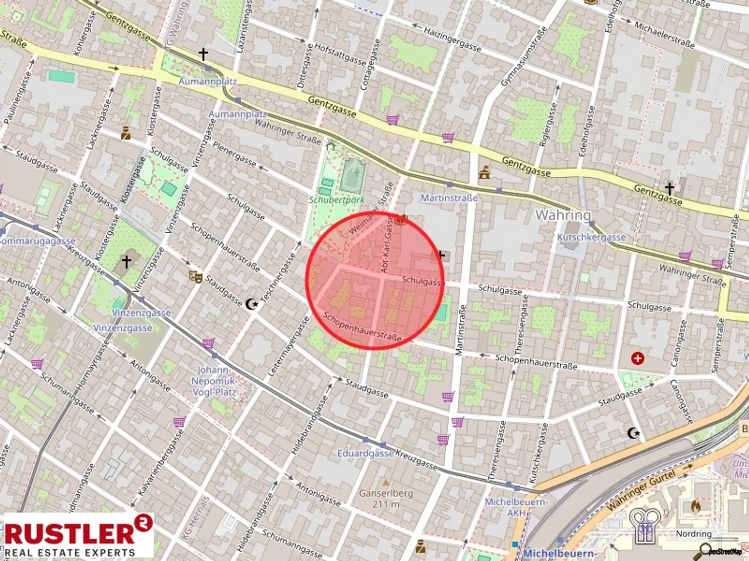 Dachgeschoss-Wohntraum - 3-Zimmer mit Balkon -  Nähe Kutschkermarkt