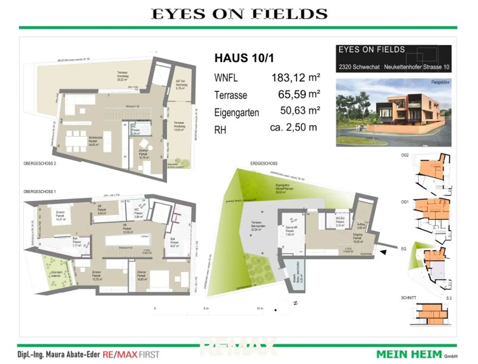 Verkaufsplan Haus 10/1