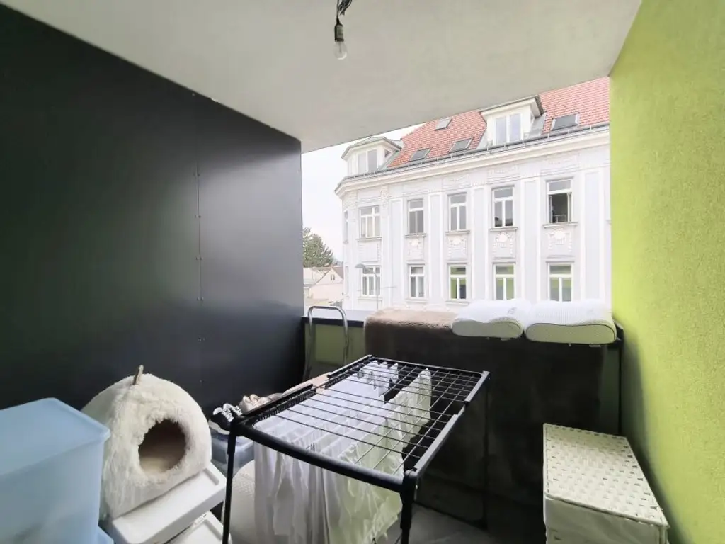 Moderne Neubauwohnung mit West-Loggia in Stammersdorf – hochwertiges Wohnen mit Stil