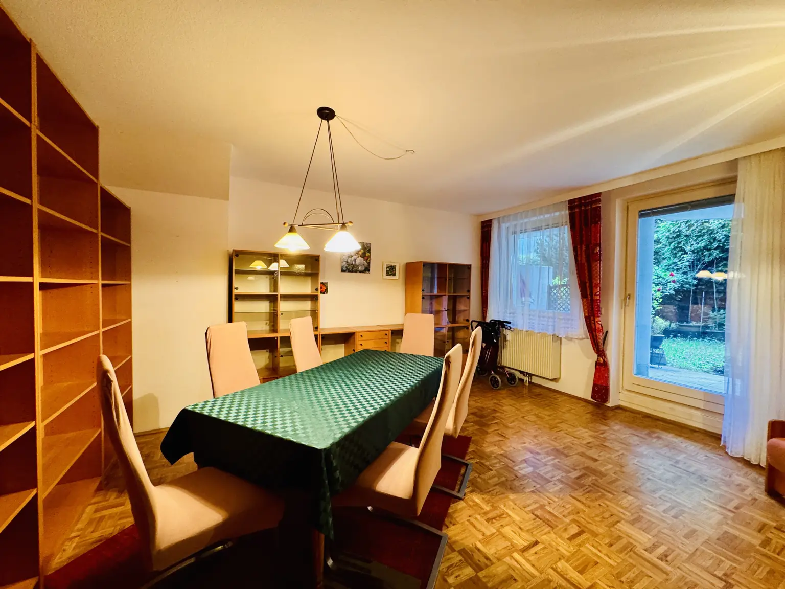 Wohnzimmer Blick zum Garten