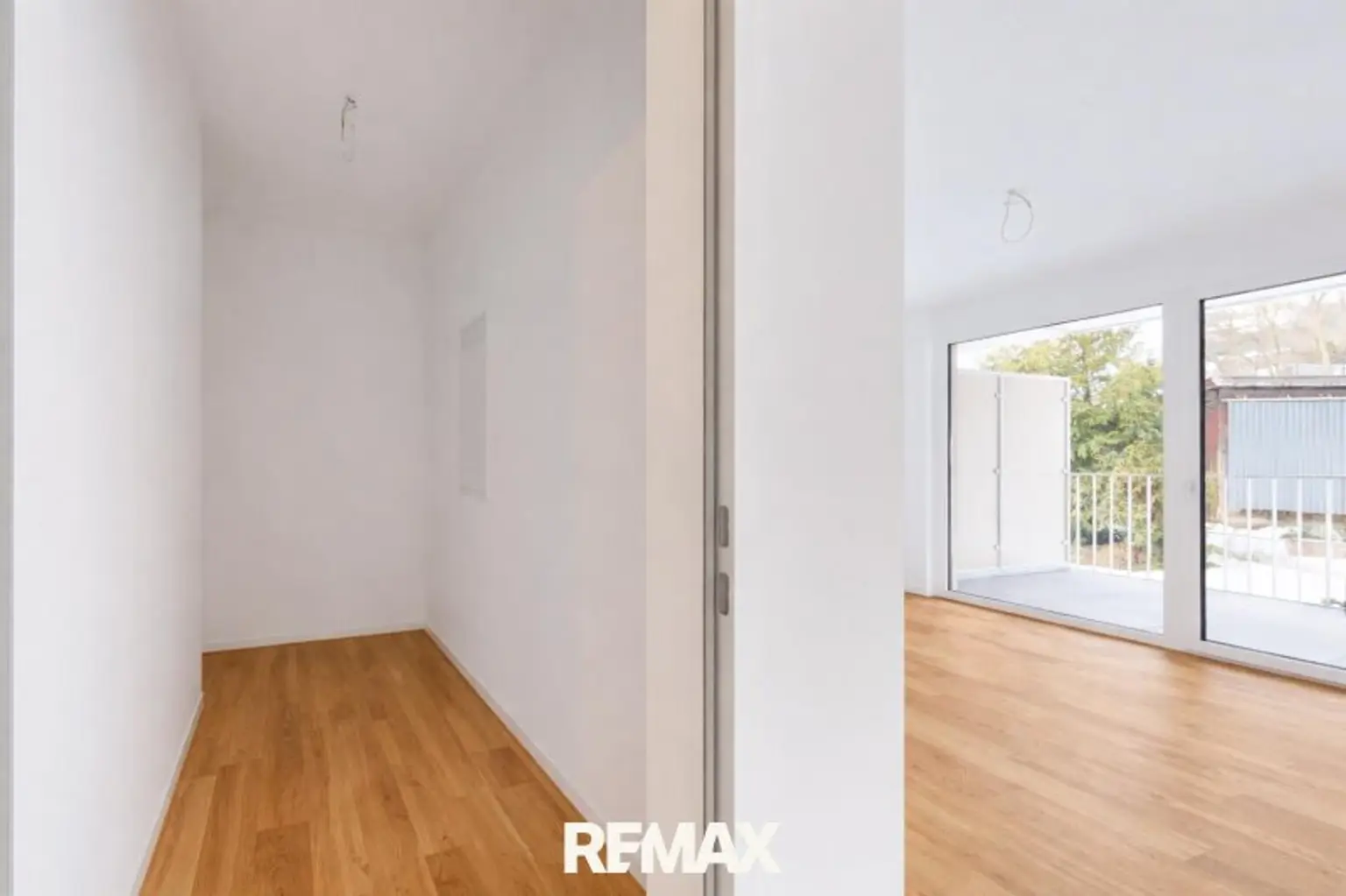 Wohnung - Abstellraum-Wohnbereich Visualisierung