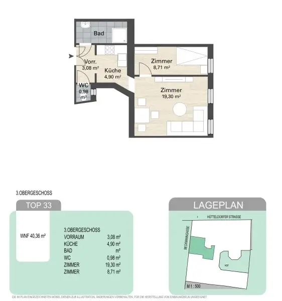 Erstbezugswohnung - Sanierte 2-Zimmer-Altbauwohnung in Toplage in 1150 Wien