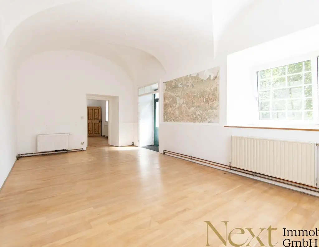 Charmante Büro- bzw. Praxisfläche mit Gewölbedecken im Painherrnhof in Leonding zu vermieten!