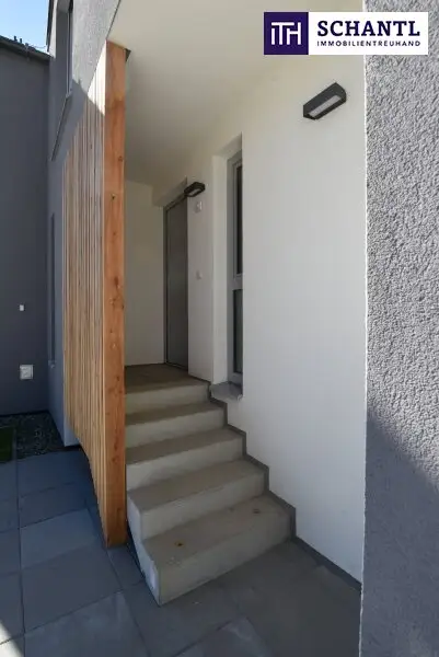 Ankommen. Aufatmen. Im Grünen Zuhause sein. Ein modernes Reihenhaus mit sonnigem Garten & Raum zum Leben.
