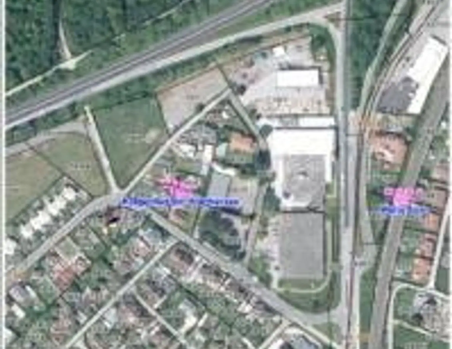 Eingezäuntes Baugrundstück mit Garage in Klagenfurt - St Veiterstrasse - Tessendorf - Ehrental - Berthold-Schwarz- Strasse ohne Bau Zwang : 508 m² für nur 99.500 € - Garage & Stellplatz inklusive!