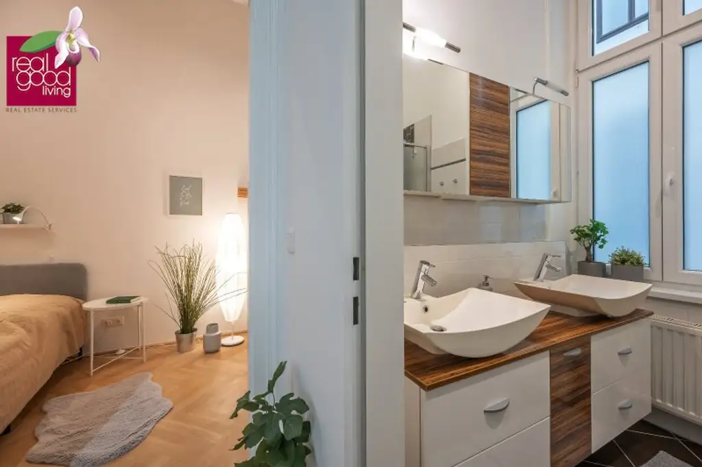 Altbau-Cityapartment komplett hofseitig & ruhig – sofort bezugsfertig | 3 Zimmer