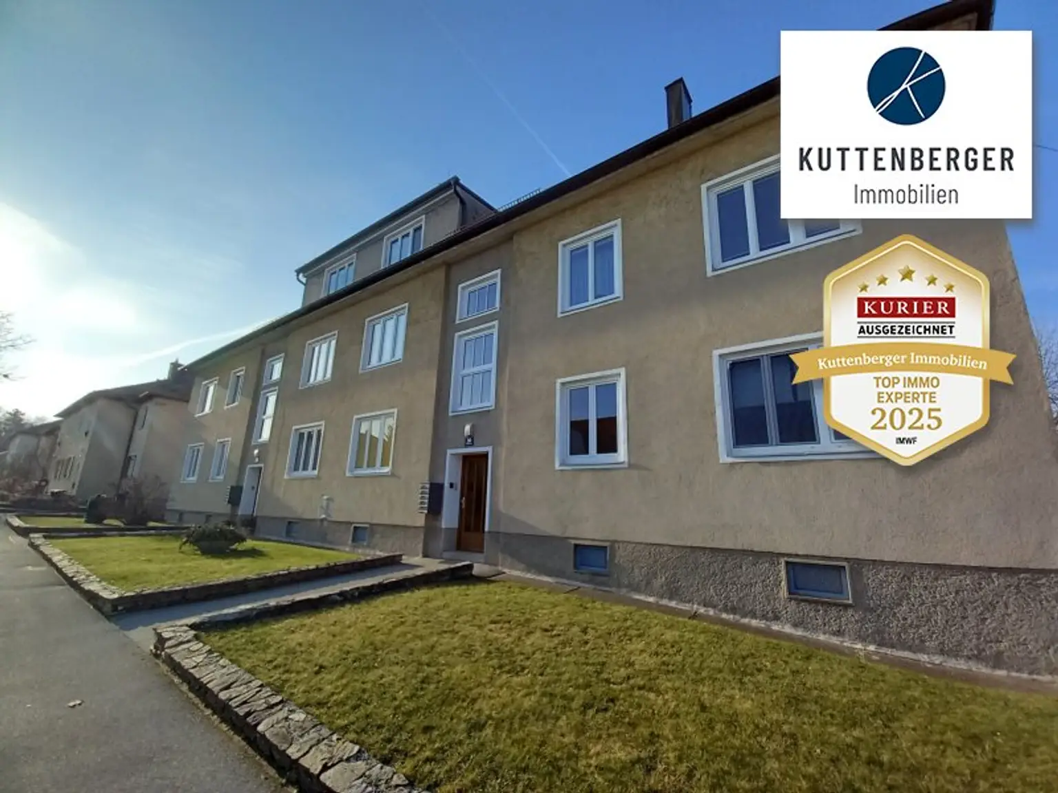 Hollabrunn-Stadt: Traumhafte 3-Zimmer-Wohnung mit Garten nahe Wald
