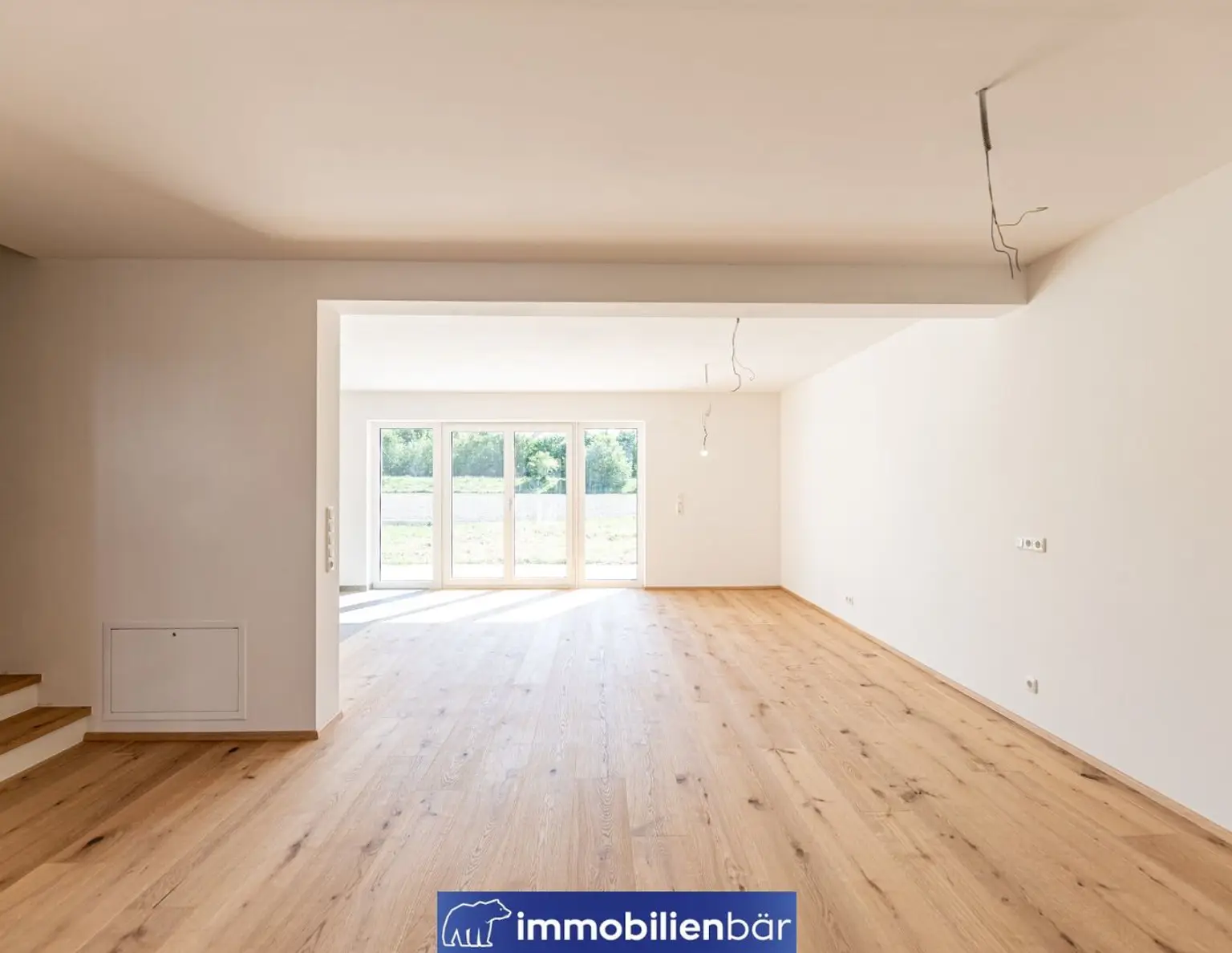 Modernes Doppelhaus Traunauen - Grünblick, Ruhelage und gute Raumaufteilung.