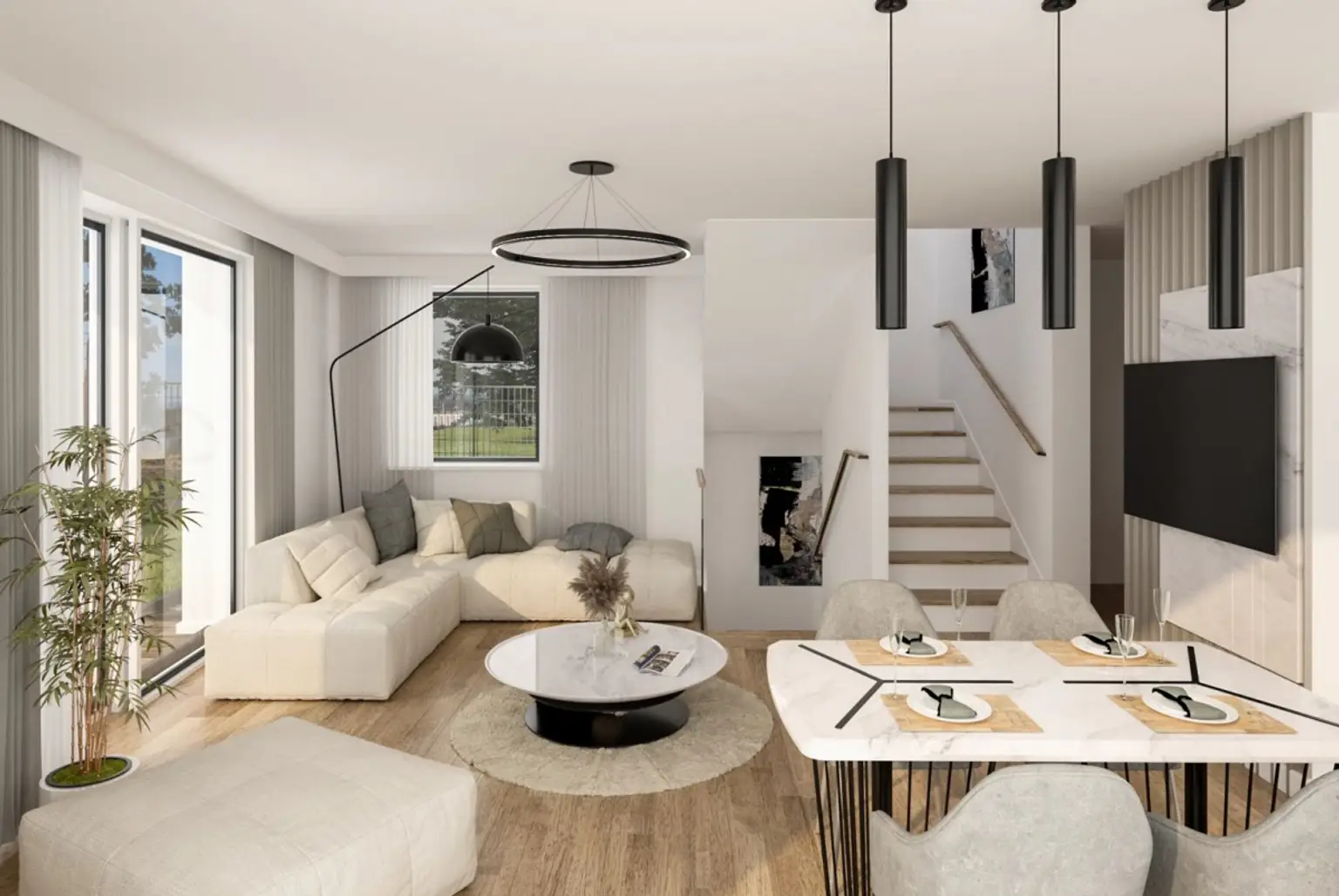 Xxx | ++ NEU ++ REIHENHAUS mit Balkon, Terrasse und Wohnkeller in NEUESSLING | Prima Service Immobilien
