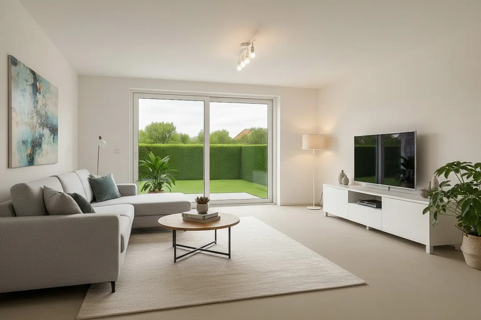 Wohnbereich: KI generiert