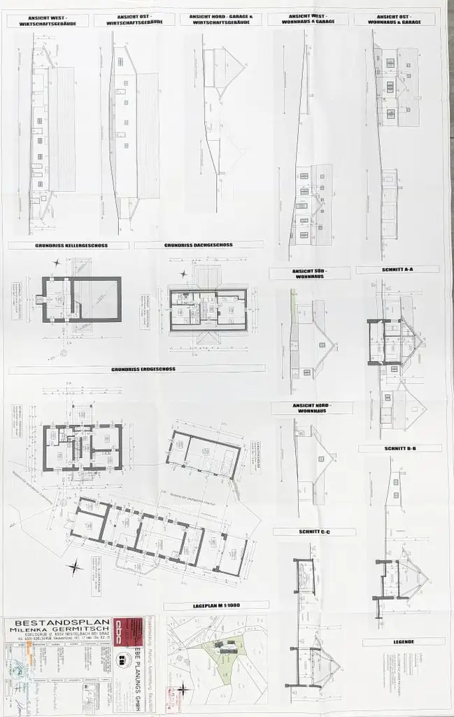 Wohnen in Aussichtslage mitten in der Natur auf  8 Ha. Grund, ehemalige Hofstelle!