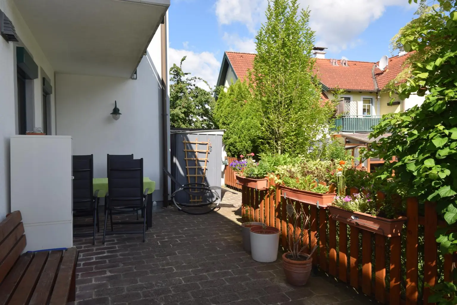 gemütliche Terrasse
