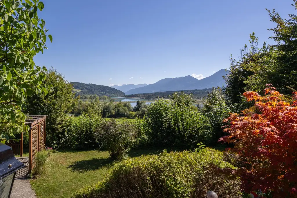 Traumlage über der Drau – Haus in Dragositschach