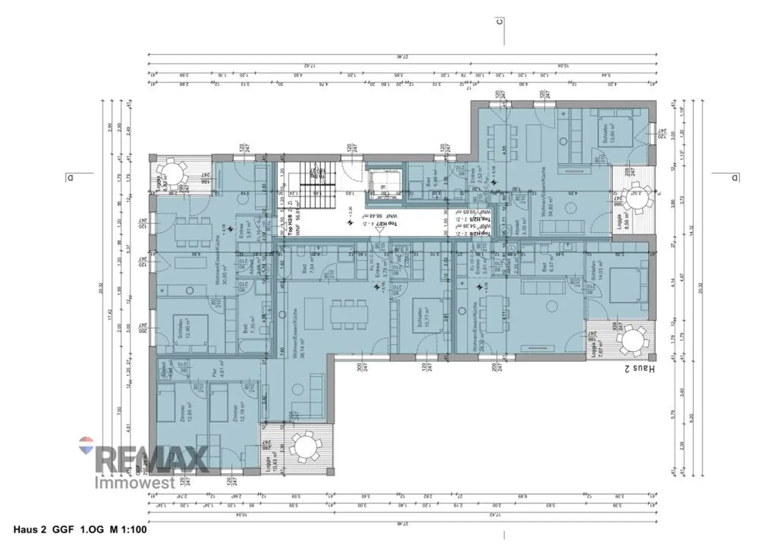 2. OG - Haus 2