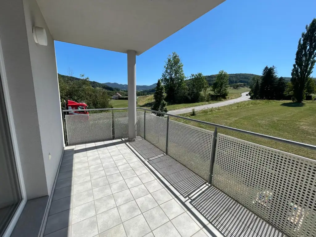 Moderne 3 Zimmerwohnung mit Balkon in Kirnberg an der Mank