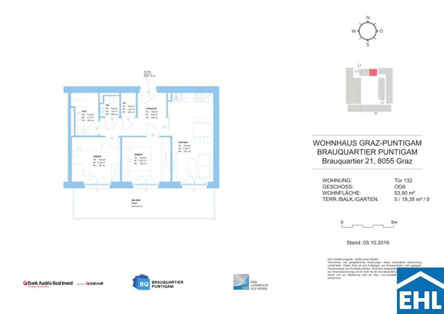 Citynah & naturnah – hochwertiges Wohnen im Brauquartier Graz