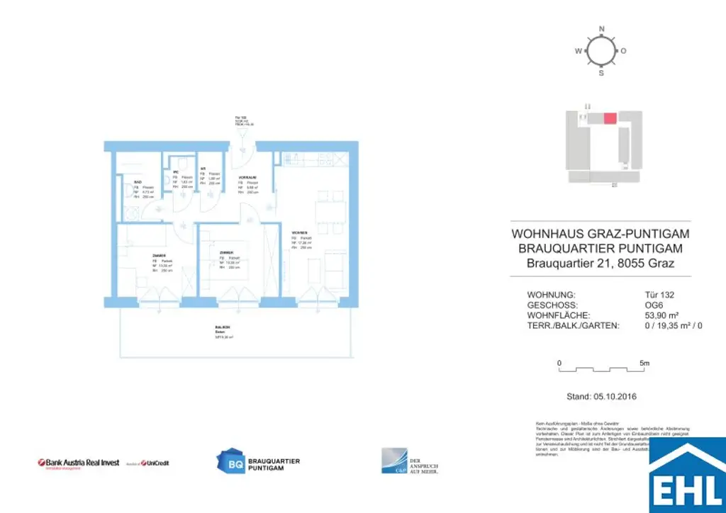 Citynah & naturnah – hochwertiges Wohnen im Brauquartier Graz