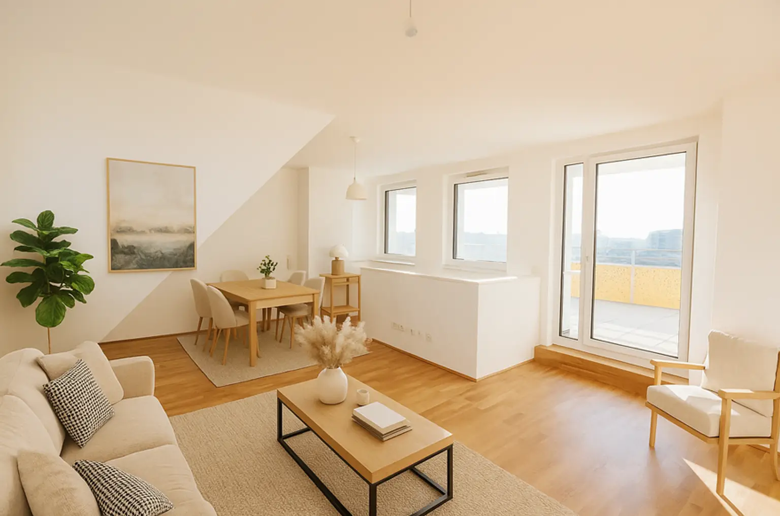 DACHGESCHOSS-MAISONETTE MIT STIL&WEITBLICK! PROVISIONSFREI!