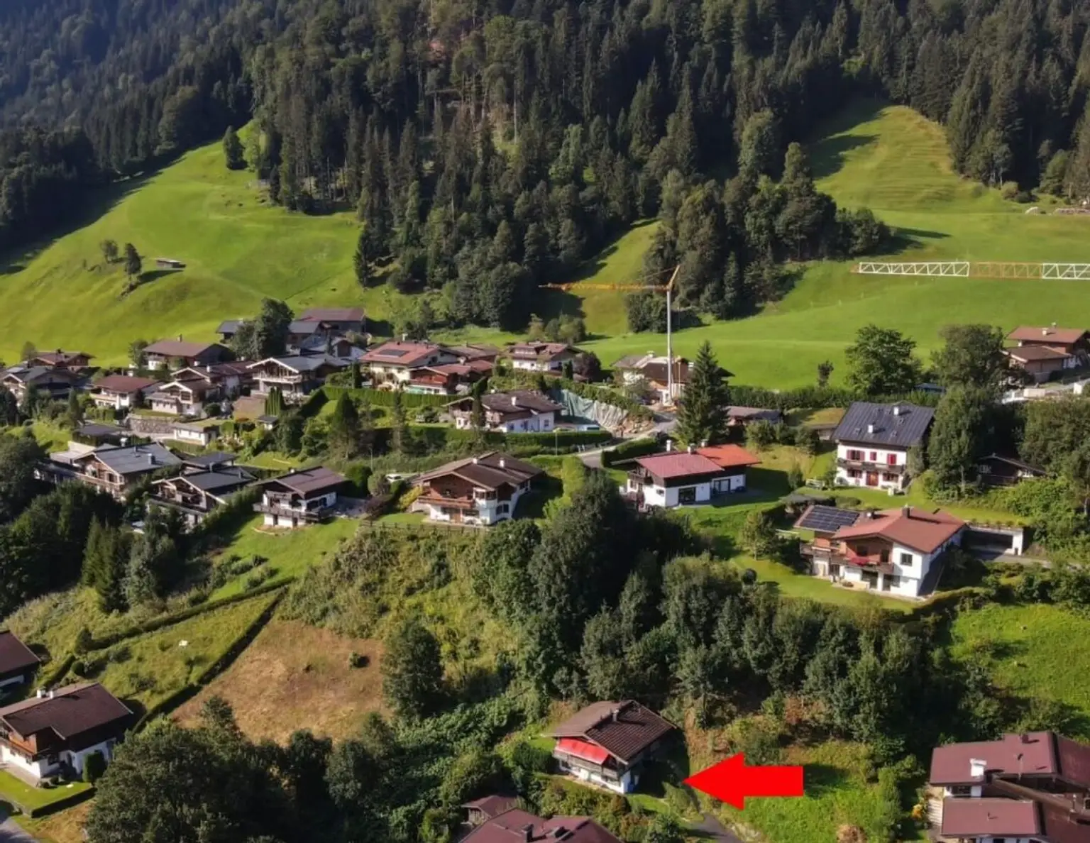Traumhaft- großzügiges Grundstück für Liebhaber in Kitzbühel mit 1329 m2