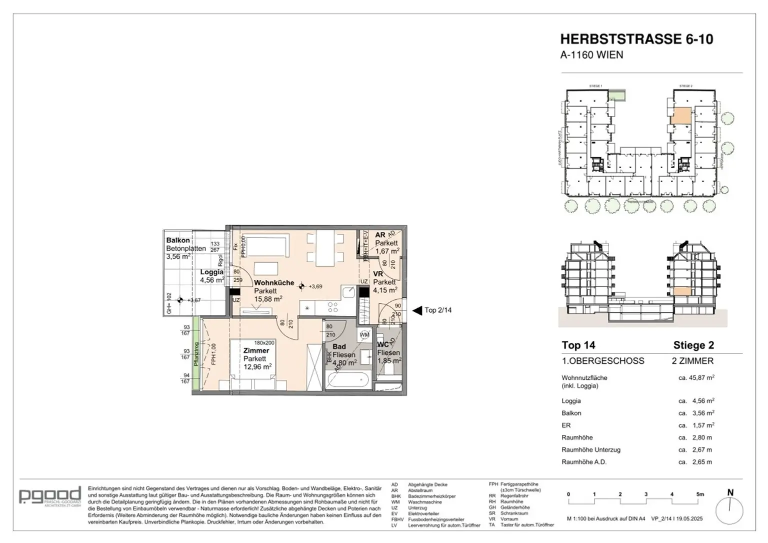 Hochwertige 2 Zimmer Wohnung! Neubau! Erstbezug! Perfekt für Anleger geeignet!