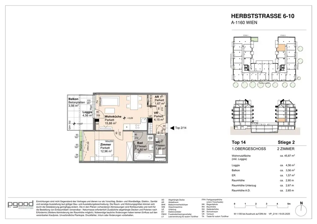 Hochwertige 2 Zimmer Wohnung! Neubau! Erstbezug! Perfekt für Anleger geeignet!