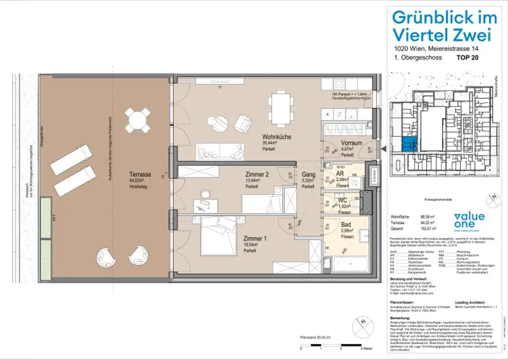 ERSTBEZUG 3 ZIMMER WOHNUNG IM "GRÜNBLICK" VIERTEL ZWEI + TRAUMTERRASSE MIT ca. 64 m² + NUTZUNG INFINITY-AUSSENPOOL, GYM & SAUNA