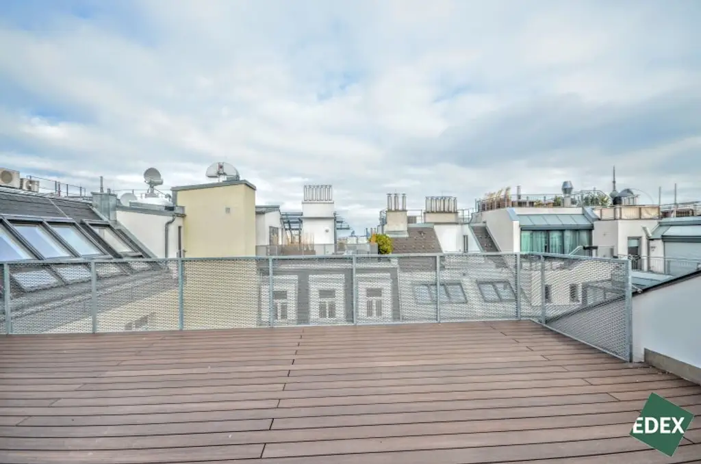 Klimatisierte 4-Zimmer-Wohnung mit Terrasse nahe der Wiener Innenstadt (optional mit PKW-Stellplatz)