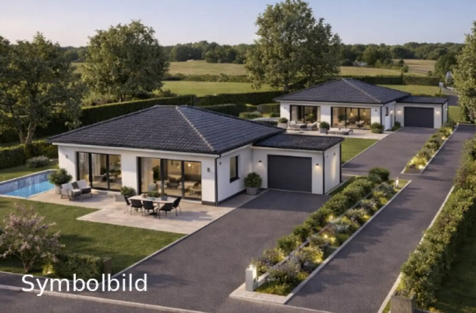 Exklusiver Bungalow mit Pool – modernes Neubauprojekt in Raab zu kaufen