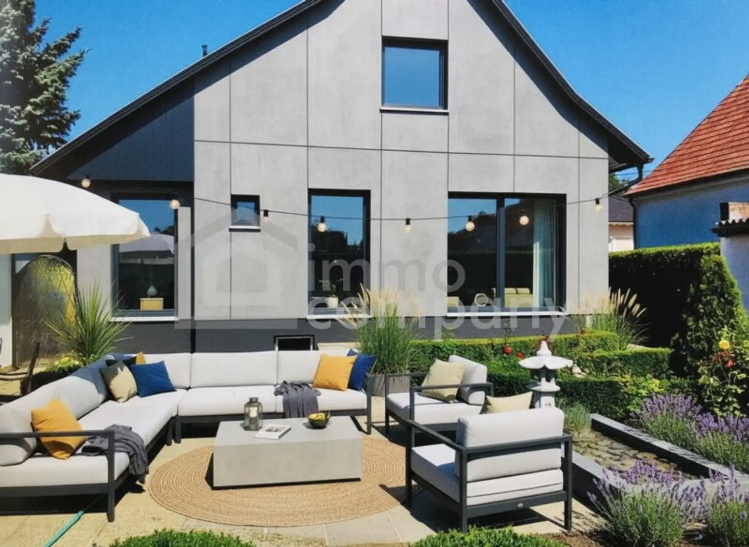 Freihaus im Secret Garden, ein Prachtgarten, im Nahbereich von Baden