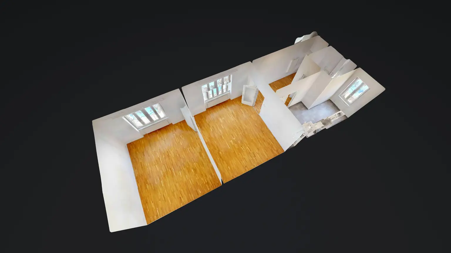 Rembrandtstraße: Augarten Nähe - Ruhelage - Geräumige 2 Zimmerwohnung im 3. Stock ohne Lift