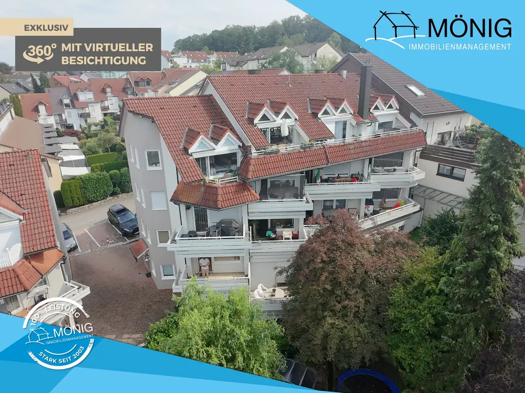 Ihr neues Zuhause in Bestlage – Helle 2-Zimmer-Wohnung mit zwei Balkonen